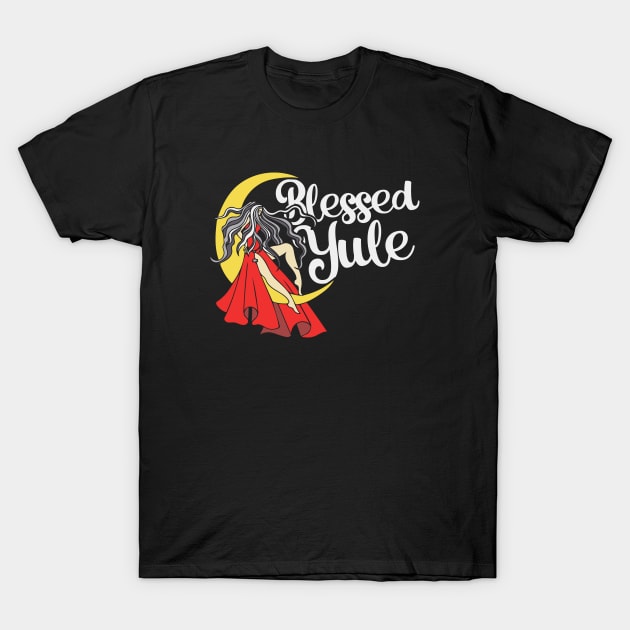 Blessed Yule T-Shirt by bubbsnugg